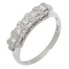 One Character Ring 5P PtPlatinum/diamond #6.0(US Size) 3.0g Women Used