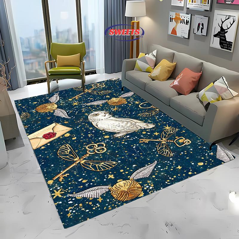New Arrive Magic Props Pattern Large Carpet for Living Room Cartoon Bedroom, Sofa Doormat Kitchen Floor Rug Anti-slip Decor Mat