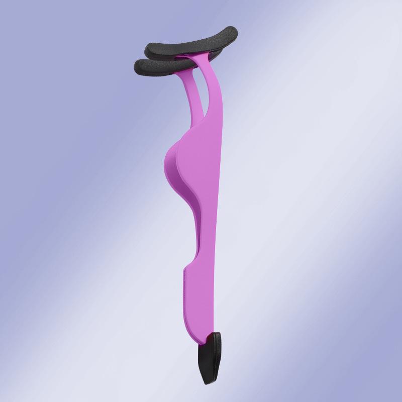 

Anti-Magnetic Silicone Eyelash Curler with Tweezers for Long-Lasting Curling and Grooming