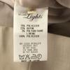 Unused BEAMS LIGHTS Made In Japan No Color Jacket 40 Beige Tagged Women Used