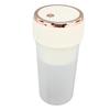 Blender Cup Beige 300ml 1500mAh USB Rechargeable Cordless 22000rpm Smoothie Blender Cup with 3D