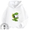 New Autumn Kawaii Hooded Sweatshirt Cute Cartoon Casual Street Style Kids Hoodie Snoopy Boys Girls