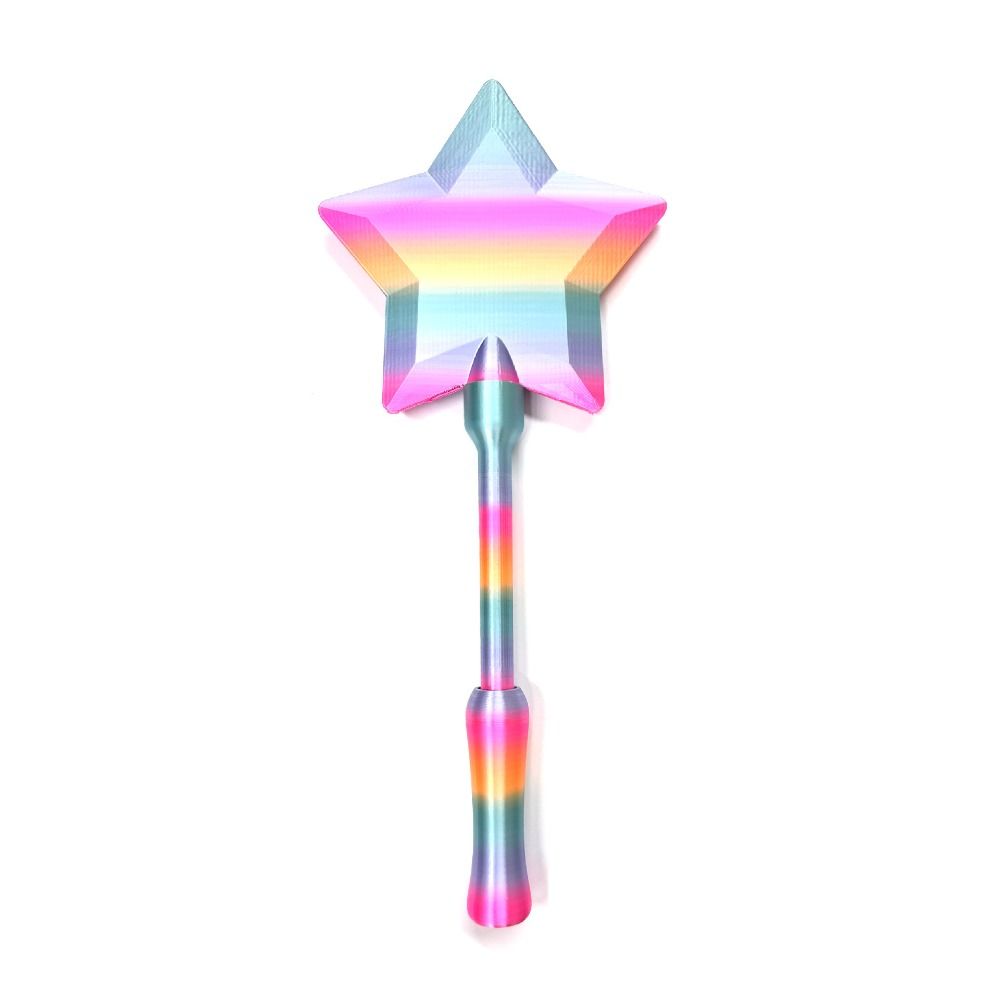 Kreative kontaktlose Zahlungs-Hülle Tragbarer Sternen-Zauberstab-Halter Geschenk für Mädchen