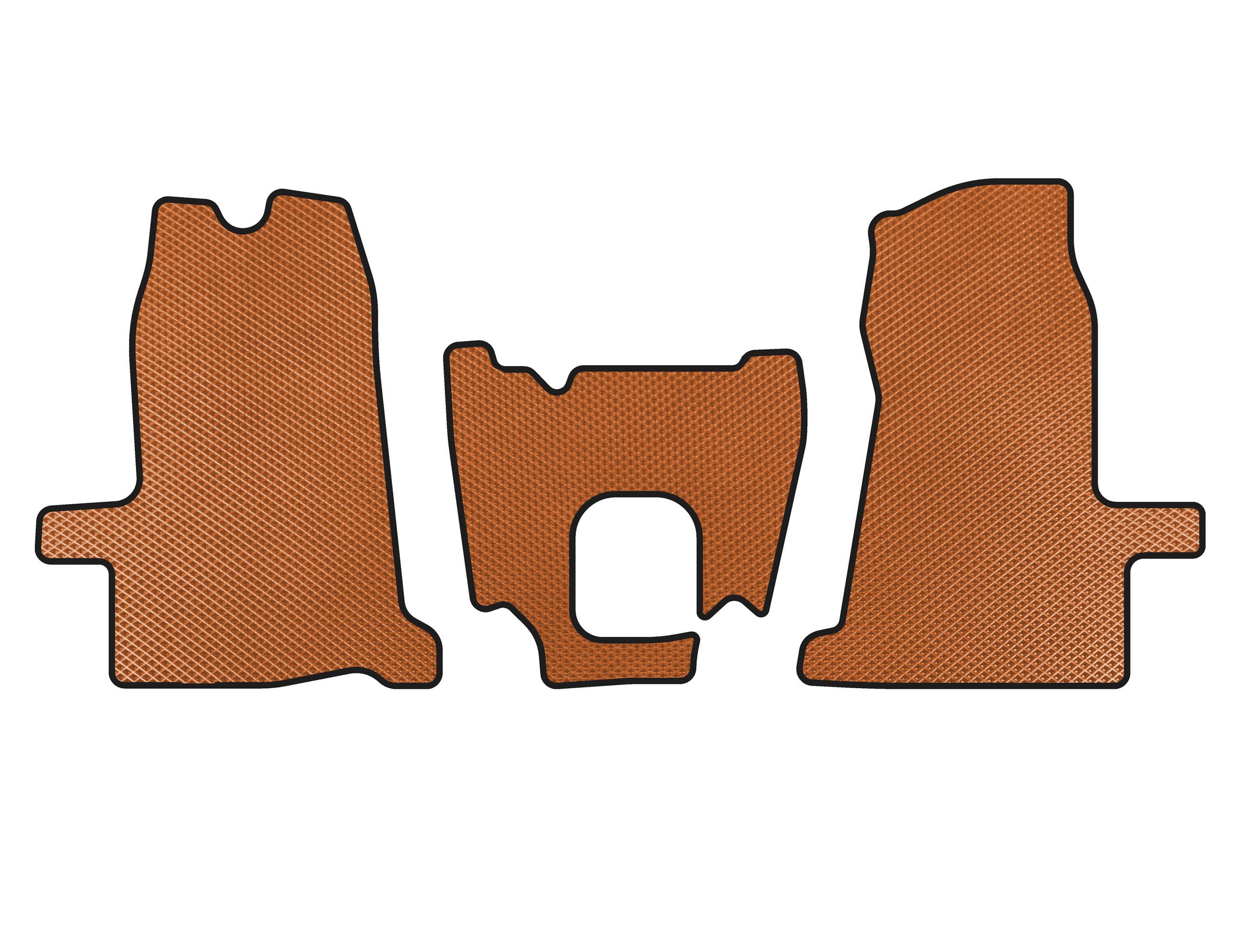 

EVA mats (2000-2006, 1-20251, Manual transmission, Orange) for Ford Transit