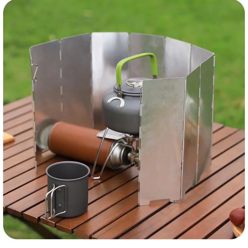 OEING Portable Camping Stove Windshield