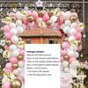 118pcs Balloons +Balloon Arch Kit Set Birthday Wedding Baby Shower Garland Decor