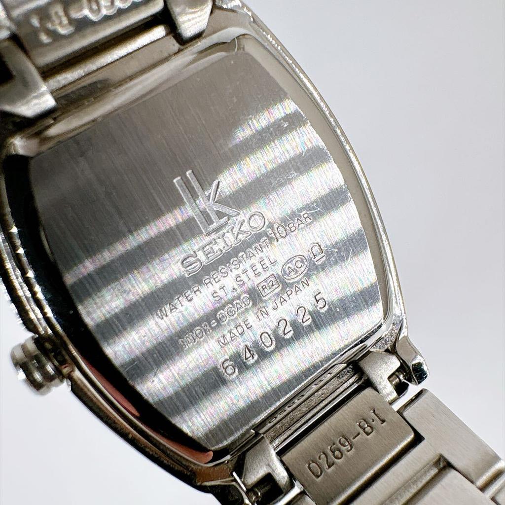 SEIKO Battery Lukia Tonneau Pink Square Movement New Replaced/Ladies' Watch, Shape, Dial, Quartz