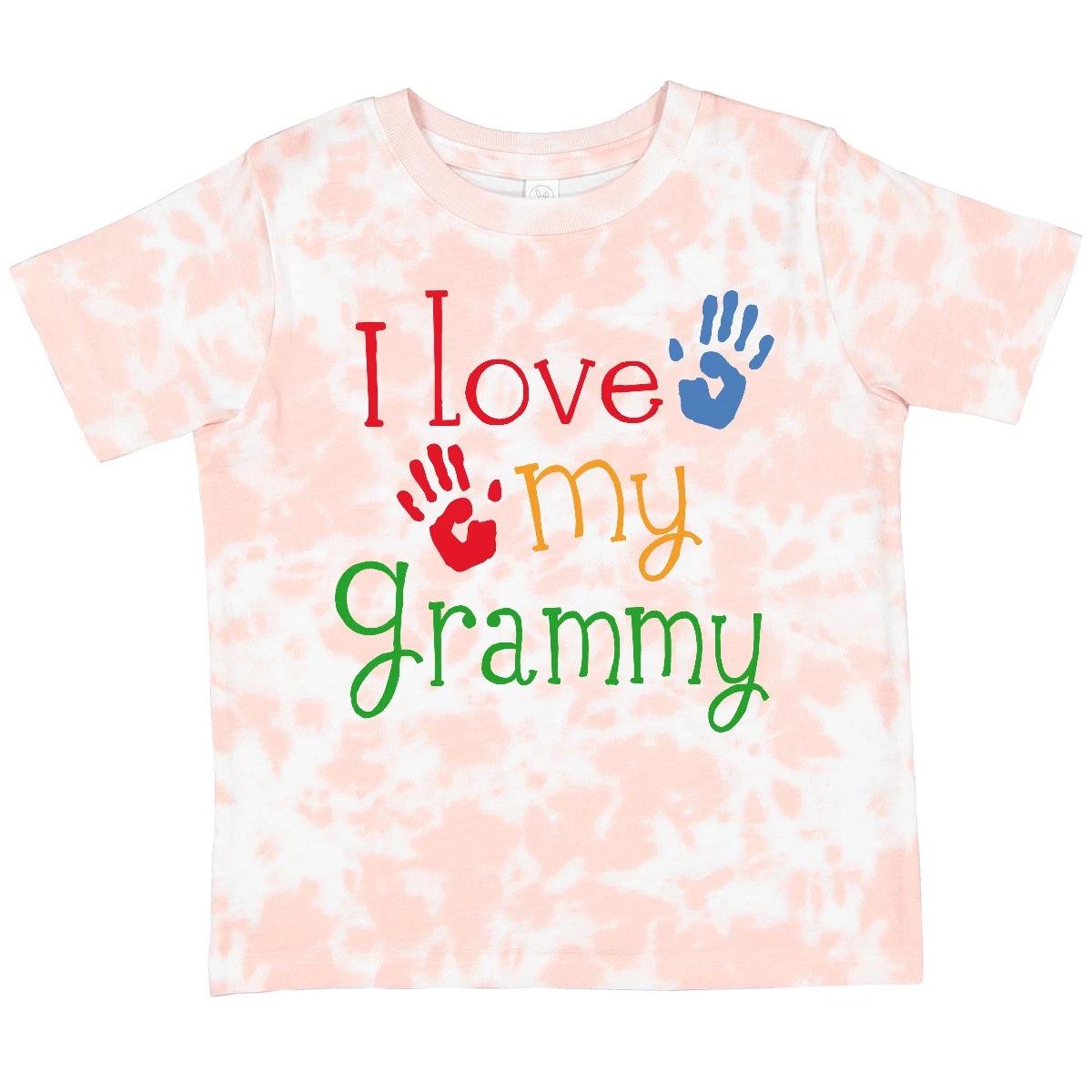 Inktastic I Love My Grammy Toddler T-Shirt Grandma Grandmother Mothers Day Child 140