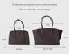 New Togo first-layer cowhide European and American large bags, handbags, shoulder bags, women's wing bags, popular high-end fashion