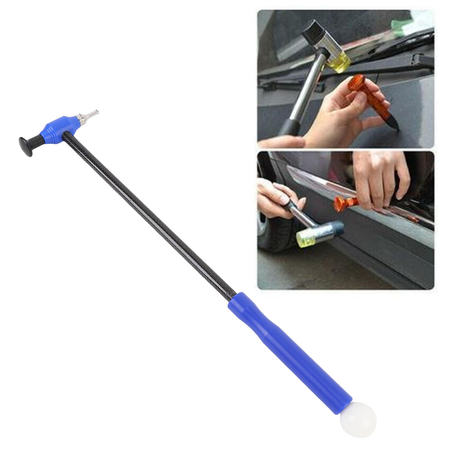 

Auto Body Hammer Tools Set Paintless Dent Repair Leveling Hammer with 6 Replacement Heads for Car Dent Repair червоний