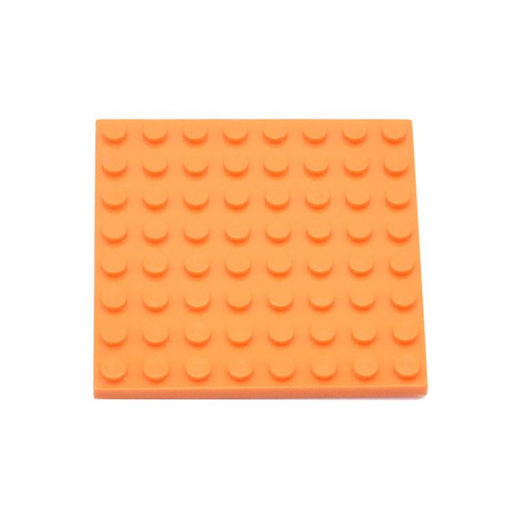 10pcs DIY Building Blocks Thin Figures Bricks 8x8 Dots 12Color Educational Creative Size Compatible With Brand Toys for Children