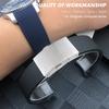 Cinturino per Orologio in Gomma Silicone per Longines Conquest HydroConquest L3 Fibbia Pieghevole Nero Cinturino Impermeabile 21mm 20mm 19mm