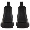 Clarks Leather Fashion Versatile Retro Short Chelsea Boots Women boots Black 26178103