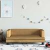 Kids Sofa Brown 80x45x30 Cm Velvet