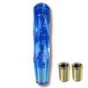 Luaex Crystal Shift Knob with All Twist Spiral Shift MT M8 Included [Compatible Vehicles] Lever, Manual, 5-Speed, 6-Speed, M10, (Blue, 25cm)