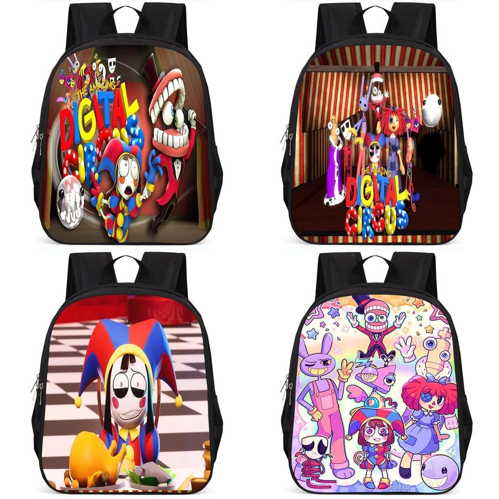 The Amazing Digital Circus 15 Inch Backpack Stylish Oxford Cloth Student Bag