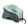 U-Shaped Neck Pillow Ergonomic Memory Foam Pillow Neck Cushion with 360 Degree Support for Travel Office Car Sleeping