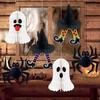 3D Honeycomb Design Halloween Honeycomb Ball Pendant Paper Craft Material Ceiling Mountable Hanging Halloween Ornaments