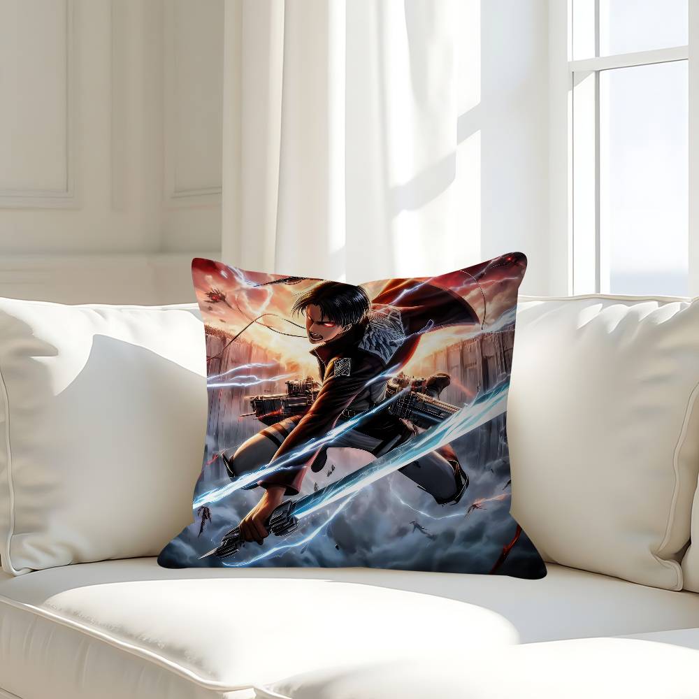 L-Levi A-Ackerman Örngott Avtagbart Tvättbart Kuddfodral – Mjukt Linne för Alla Säsonger