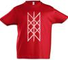Web Of Wyrd Symbol Boys Kids Boys T-Shirt Vikings Vikings Odin Thor Norsemen Valhalla