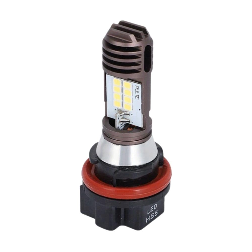 

one+lifestyle HS5 Motorcycle LED Headlight Bulb White PCX125/150 JF28 KF12 LETS JF19 Lead (1 piece)