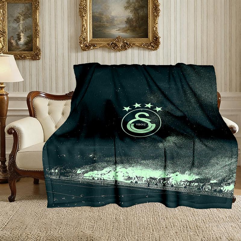 Galatasaray SK Blanket, Valentine's Day, Halloween, Thanksgiving Gift Blankets, Home Blanket for Bed and Couch Use