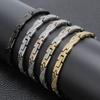 Cool Magnetic Therapy Bracelet for Man Women Waterproof Stainless Steel Snake Pattern Chain Bracelets Health Care Jewelry Gifts