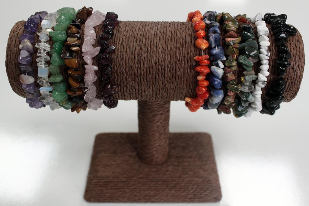Bracelet with Natural Stones - Blood Garnet