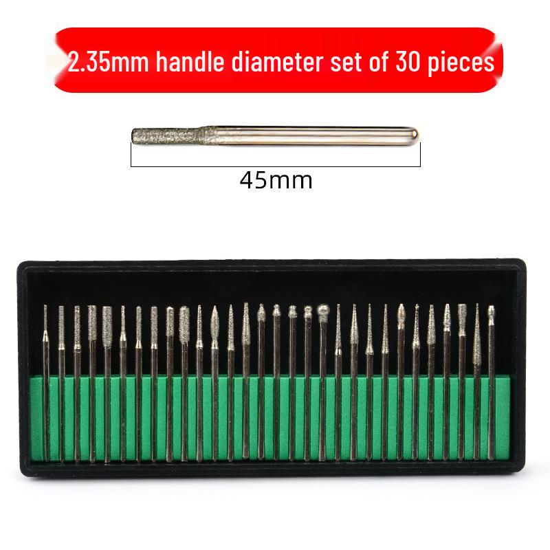 Diamond Grinding Head Set - 50PC Electric Grinding Accessories