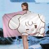 kawaii Cat Mikko artwork I-Illustrations Big Microfiber Beach Towels Quick Dry Towel Sand Pool Towel for Travel Swim Pool Yoga