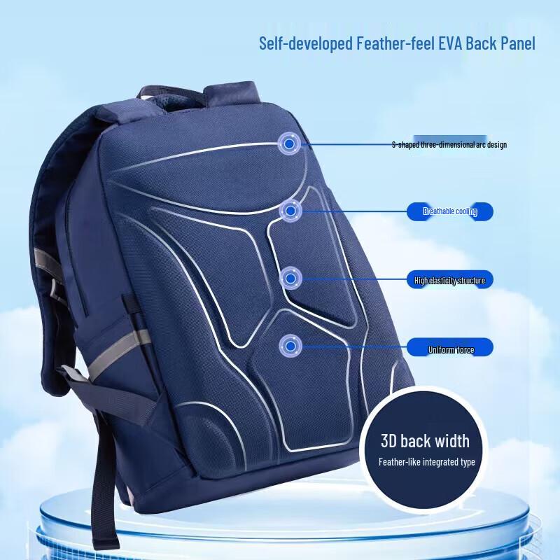 Deli BB149 Benetil Multi-Pocket Student Backpack