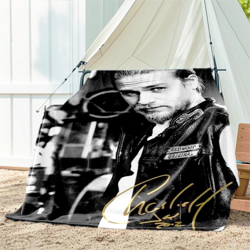 1pc Famous Star Blanket, All Season Lightweight Home Office Outdoor Nap Multifunctional Blanket