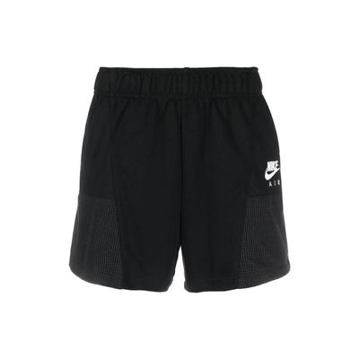 Logo Print High-Waisted Regular Shorts Women Shorts Black DM6470-010