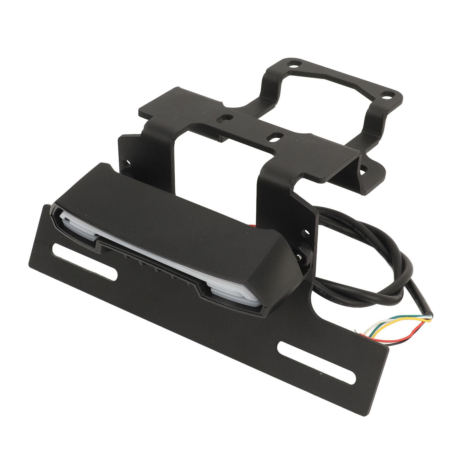 

Держатель номерного знака мотоцикла с водонепроницаемым задним фонарем, устойчивым к ржавчине, подходит для KLX230 R KLX230SM