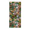 Sticker pour Vitre Statique, Film pour Fenêtre Texture Fleur en Verre Coloré, Autocollant de Fenêtre Imperméable Anti-poussière Bloquant les Rayons UV pour la Décoration de la Maison