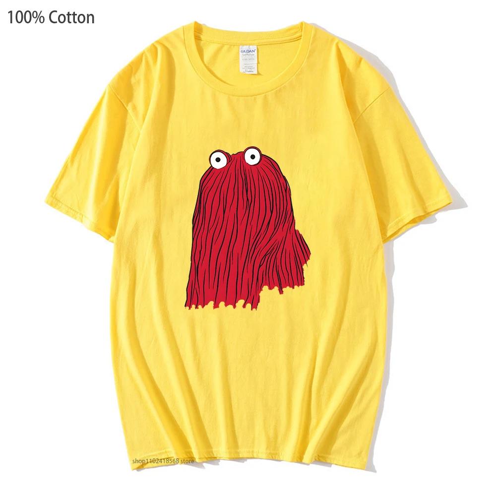 

RED GUY T-Shirts Cartoon Dont Hug Me Im Scared Tshirt for Women Y2k Clothes Summer Sudadera Top Mens Clothing Cotton 3XL