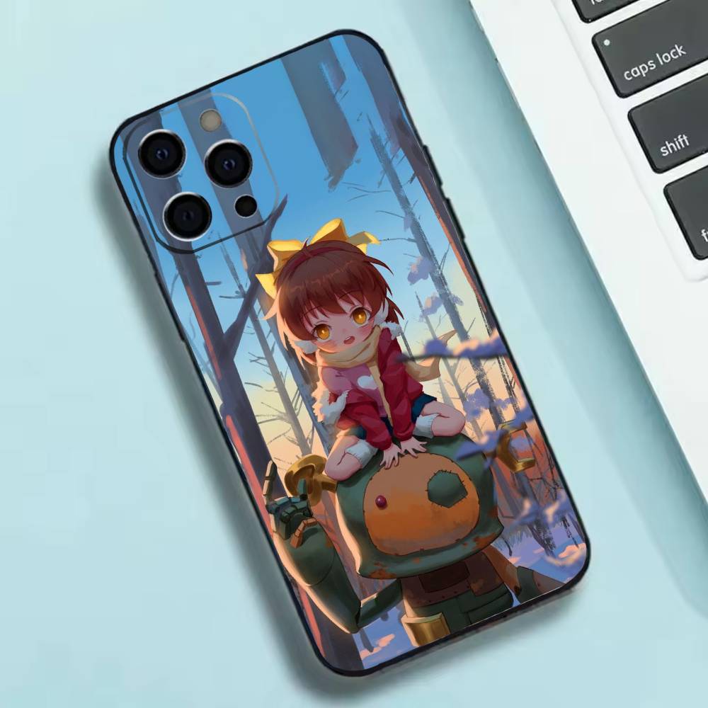C-Clannad The cutest Anime Phone Case Silicone Soft For IPhone 17 16 15 14 13 12 11 X XR Plus Pro Max Plus