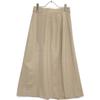 Sportmax 210604936 Beige Viscose X Virgin Wool Belted Wrap Long Skirt Skirt 38 beigeUsed