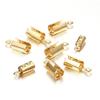 30pcs Stainless Steel Crimp Caps DIY Necklace Chain Fastener Connectors Cords Rope Bracelet End Caps Jewelry Making DIY Supplies