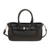 Minimalist Structured Tote Bag with Top Handle and Detachable Strap Elegant Women's Handbag for Office and Daily Use