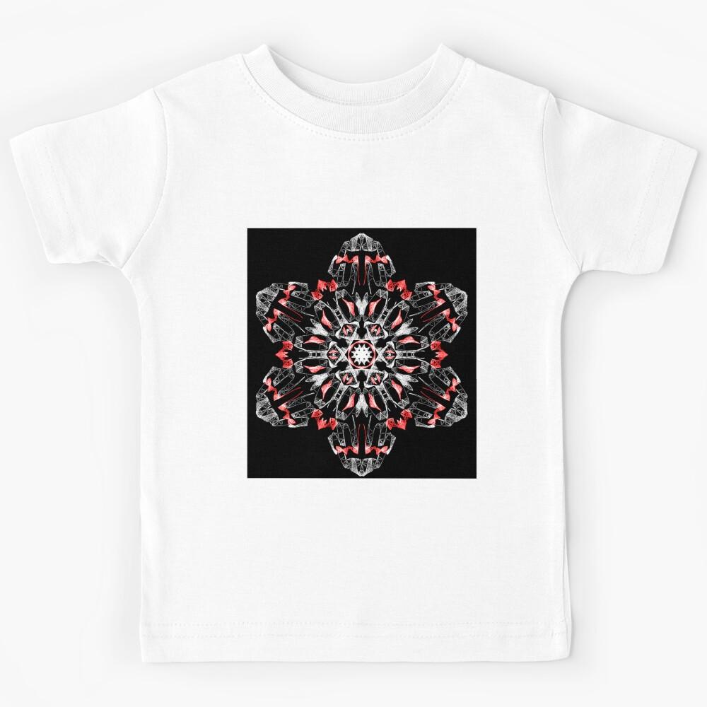 Star geometric pattern punk Kids T-Shirt 140