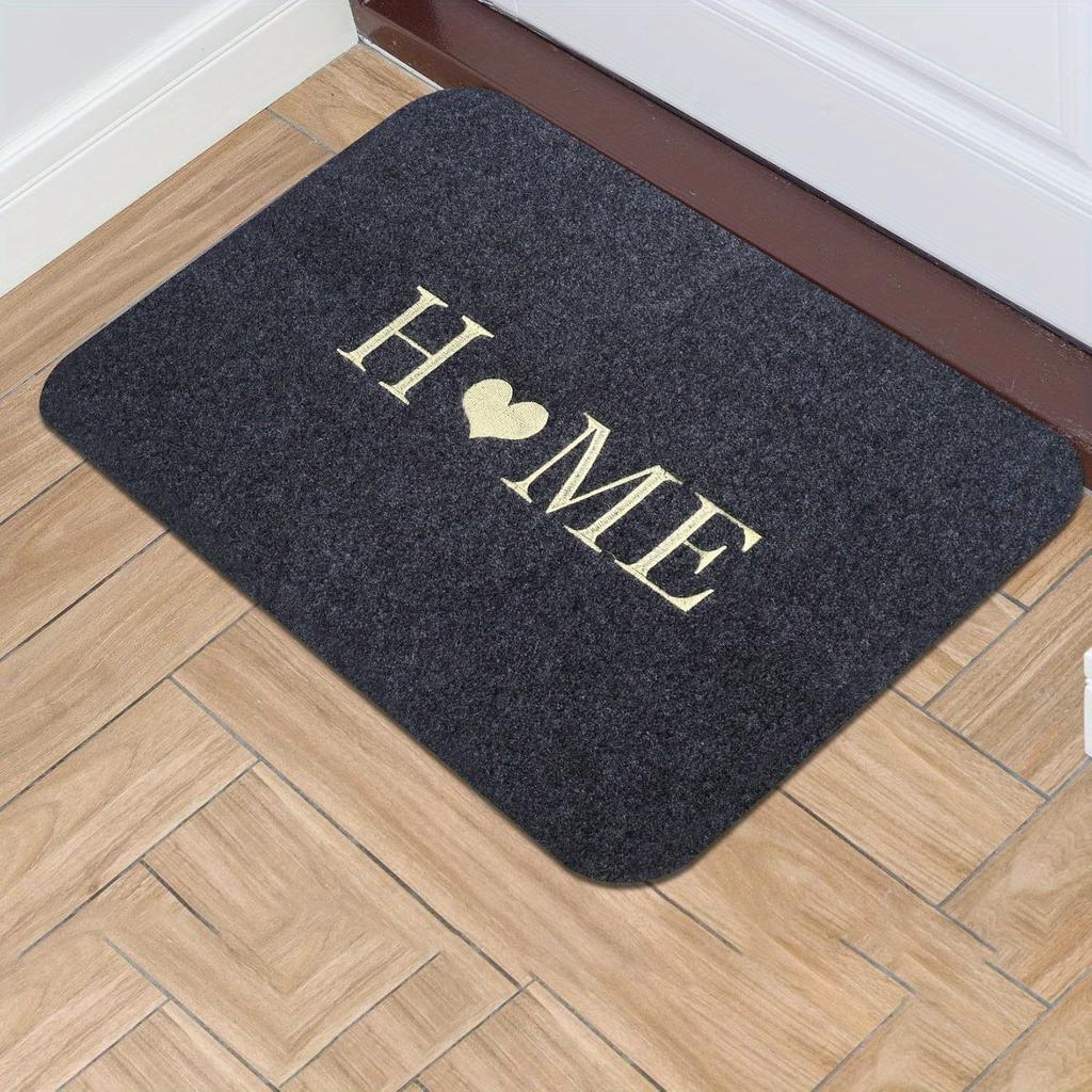 Household Dust-proof and Non-slip Crystal Velvet Floor Mat