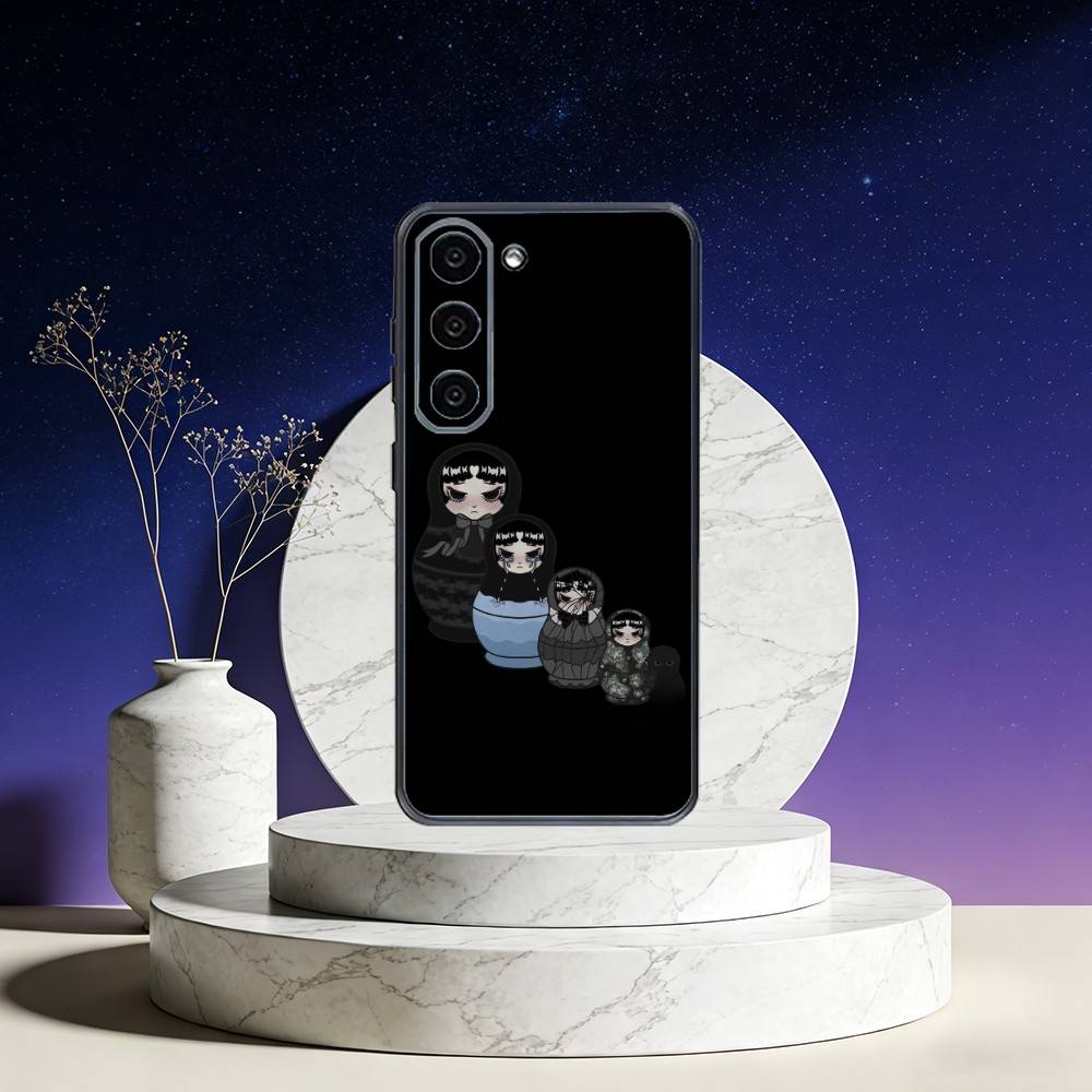 

Russian Dolls Matryoshka Phone Case For Samsung Galaxy A73,A72,A71,A70,A53,A52,A51,Others Soft Black Cover Samsung a41