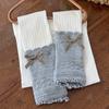 Tight-fitting Girls Bow Leggings Ruffled Kids Pantyhose  For Girls 90-150cm Tall