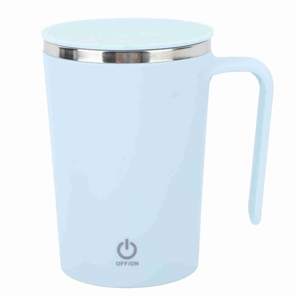 Self Stirring Coffee Mug USB Rechargeable Magnetic Insulated 304 Stainless Steel 350ml Automatic Mixing Coffee Cup for Hot Chocolate Milk
