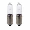 2pcs 1156 BAY9S H21W Halogen Light Bulb Backup Indicator Fog Auto Car Lamp White Lights 12V 1.9A 250LM Dome Lights 6