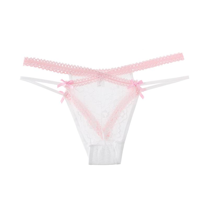 CINOON Women Sexy Lace Panties Femal Low-waist Ultrathin Transparent Temptation Hollow-out Ntimates Comfort Intimate
