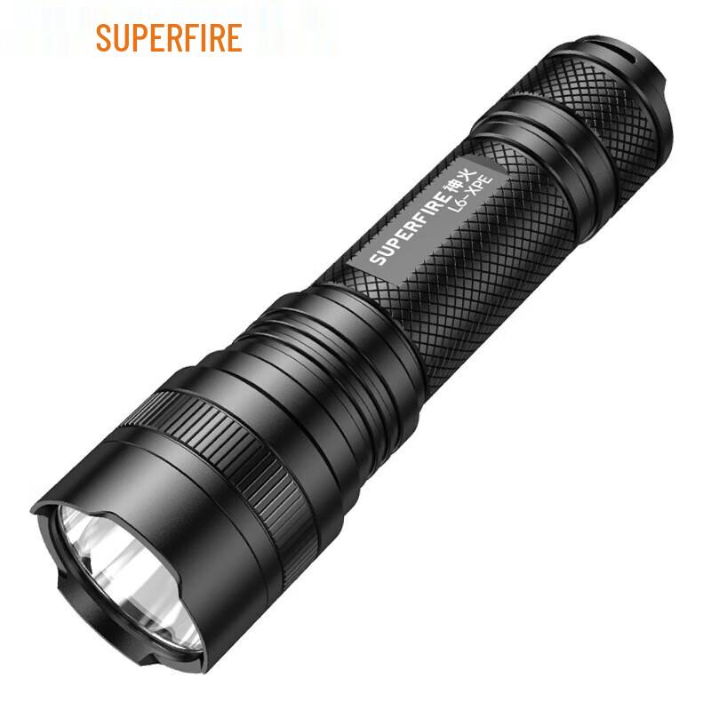 SupFire L6-XPE/R5 Rechargeable LED Flashlight