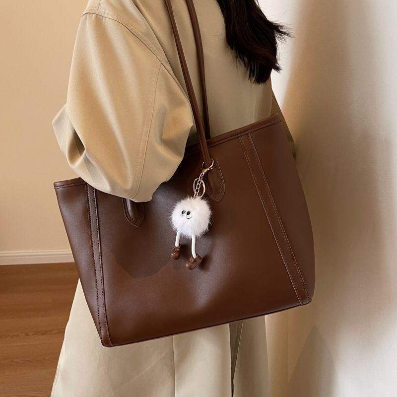 Women's High-Capacity Versatile Tote - 2025 Spring/Summer Shoulder Bag for Work and Commute