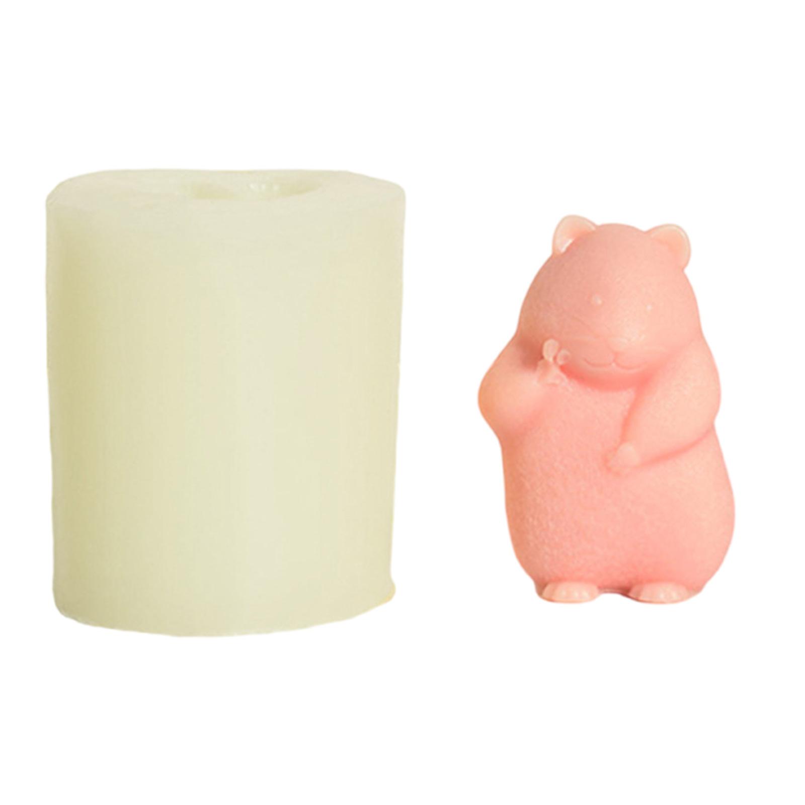 

3D Фигурка Мыши Силиконовые Формы для Свечей из Эпоксидной Смолы Форма Мыши Силиконовые Формы для Фондана Силиконовые Формы для Цемента Гипса B